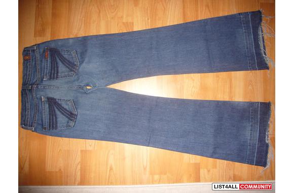 Seven for all Mankind Dojo Glacier Rip Out 12 (fit