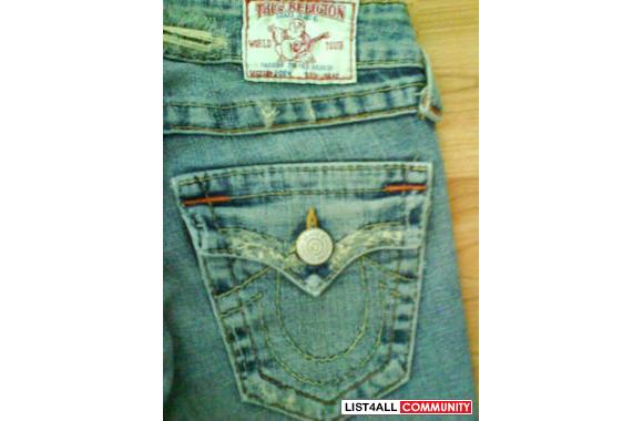 True Religion Stretch Joey in Medium Miner 23Descr
