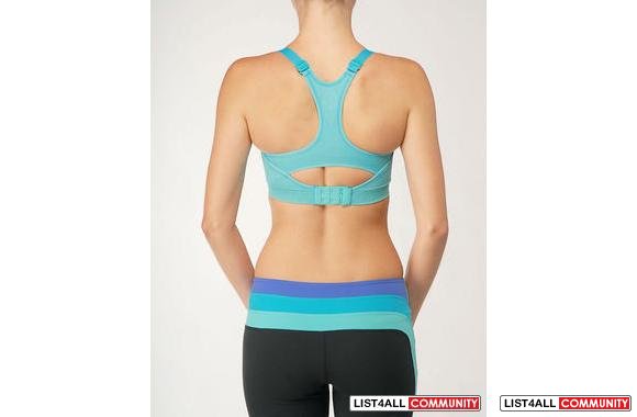 Lululemon Action Reaction Sports Bra 6 in Frisby (fits 2-4)