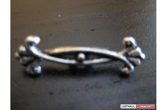Tibet silver toggle claspLead free19 x 15.5mm&nbsp
