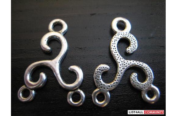 Tibet silver connectorlead free25 x 18 mmcomes in 