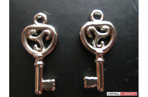 Acryl key charms size 22 x 9.5 mm20 charms in&nbsp