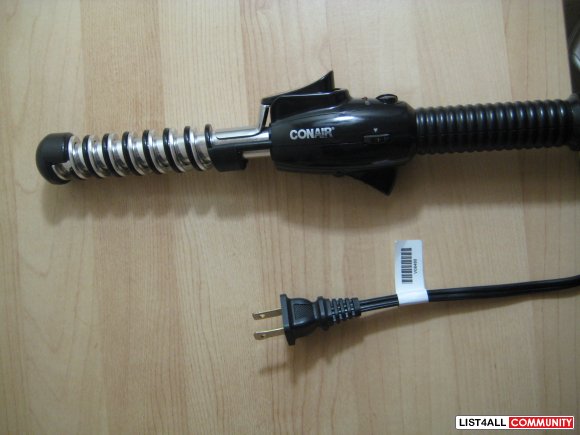 conair instant heat spiral curling iron