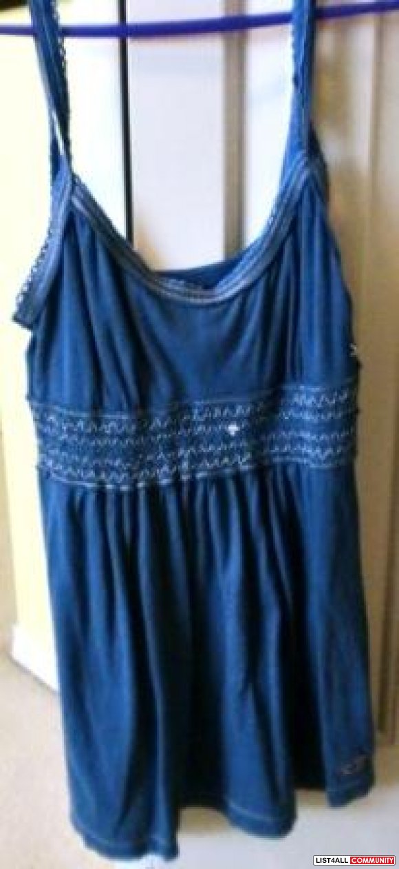 navy blue babydoll