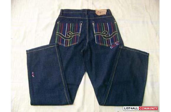 Roca wear, crown holder, evisu, rich yung, coogi j