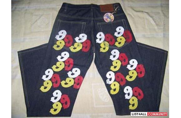 Wholesale Bape, Evisu, Red monkey, D&G, True r