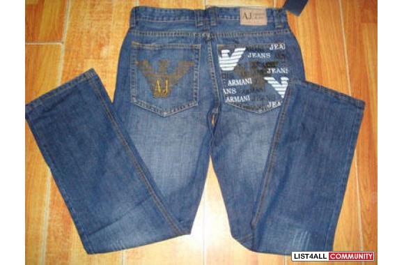 Sell rich yung, evisu, armani, true religion, coog