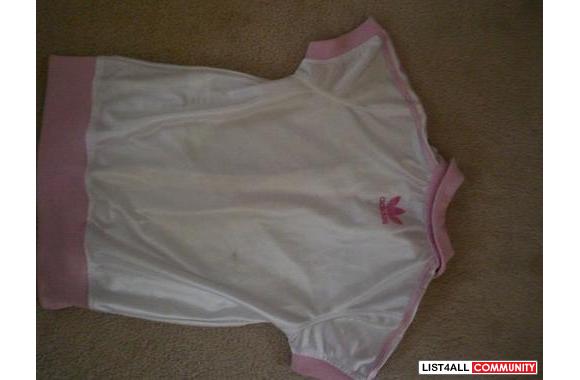 really cute pink adidas zip upnot sure if auth or 