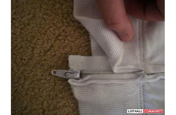 worn bongo zip upzipper coming off, but you can ju