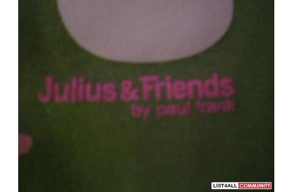 green auth paul frank tee brand new w/ tags