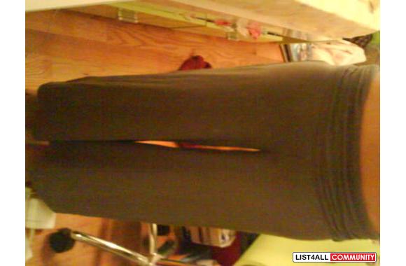 Image 4 :: Item 26 :: List xxbabygirl Garage Flare Pantsgraysize smallworn only a few ti