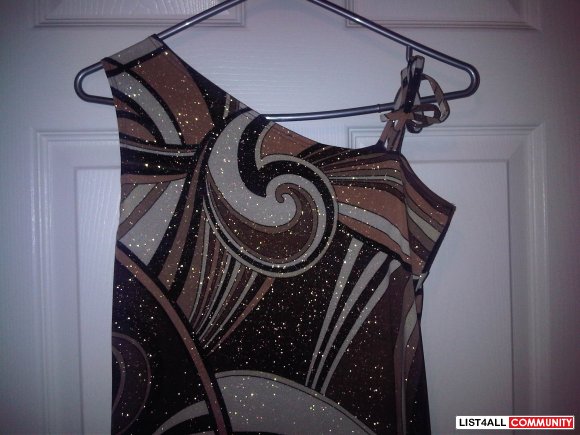 shimmery dress - size small