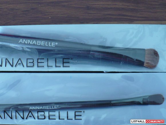 Annabelle Shader Brush & Concealer and Creme Shadow Brush