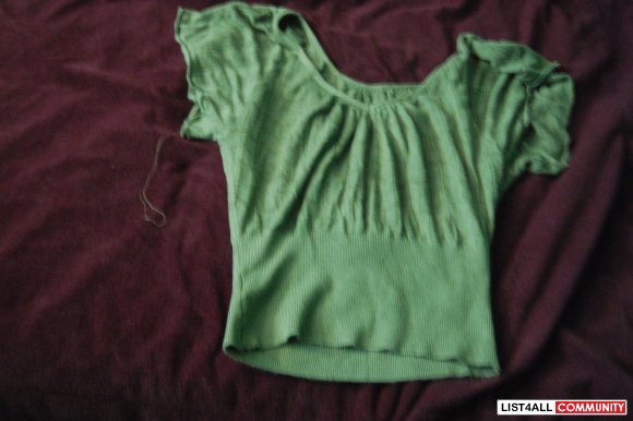 Green Knit Shirt