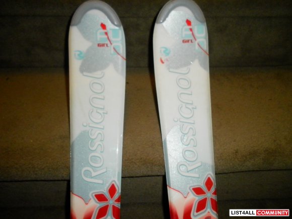 girls 120 rossignol skis