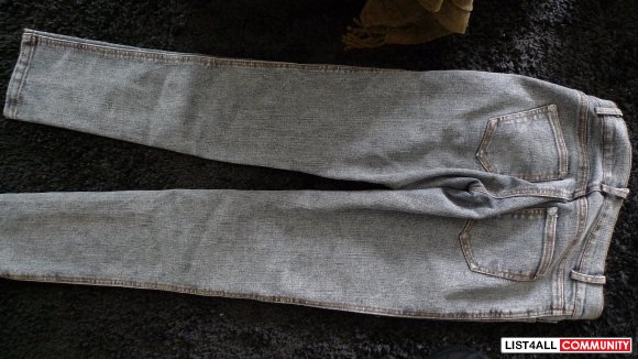 dark gary long jeans