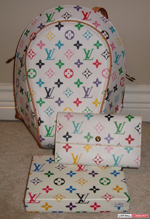 multicolor louis vuitton backpack