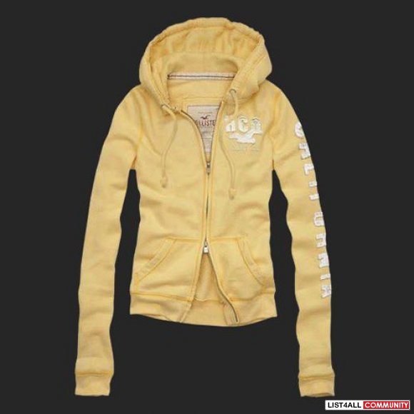 yellow abercrombie hoodie
