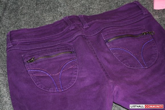 Purple Jeans Streetwear Society size 9