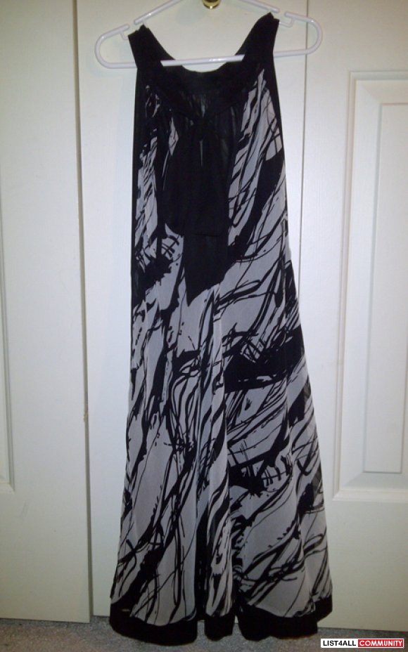 MARCIANO black&white print dress Size XS