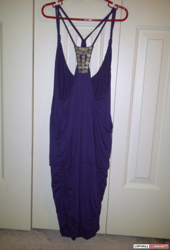 Purple BEBE dress Size XS