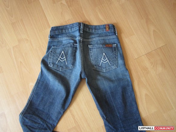 Seven for All Mankind A Pocket Jeans