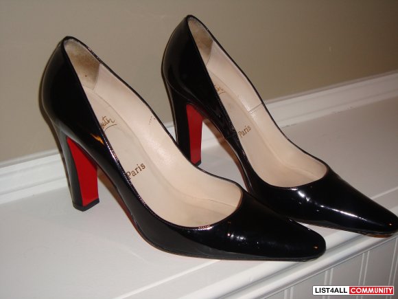 used louboutin flats