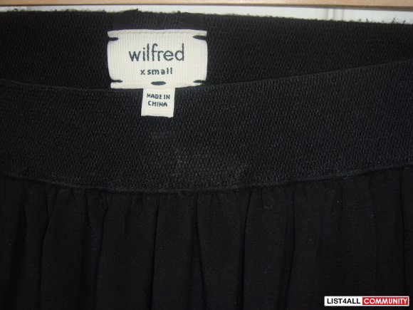 Wilfred Skirt with Lace Trimming