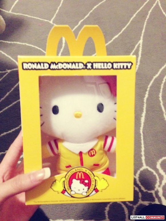 Hello Kitty Mcdonald Doll