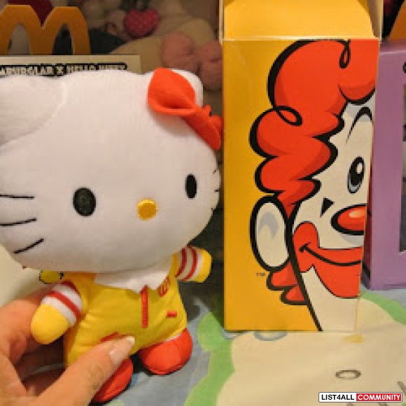 Hello Kitty Mcdonald Doll