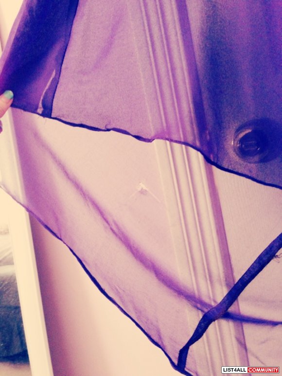 Purple Gown/Prom Dress