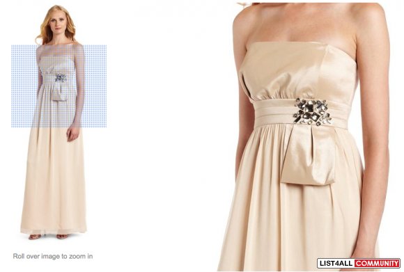 Max & Cleo by BCBG Strapless Lucas Gown/Prom Dress