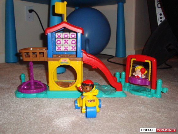 little people playground set