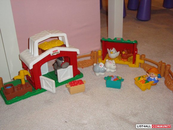 fisher price little people stable