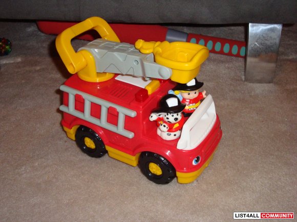 fisher price fire truck toy