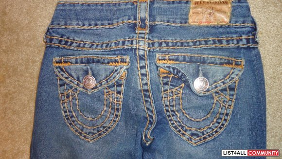 true religion triple stitch jeans
