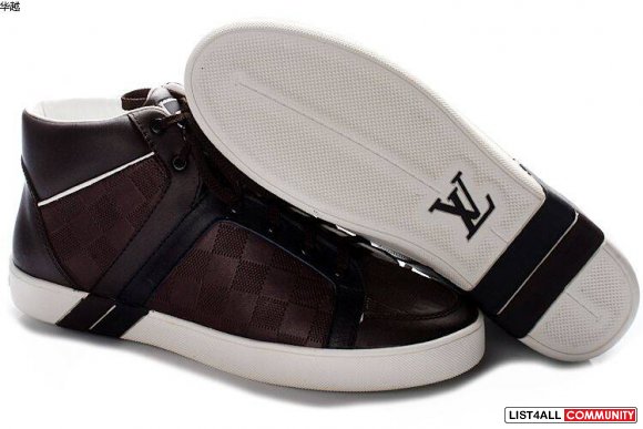 paypal accepted LOUIS VUITTON MENS SHOES WHITE BLACK SNEAKERS 8-13 :: kickshopping :: List4All