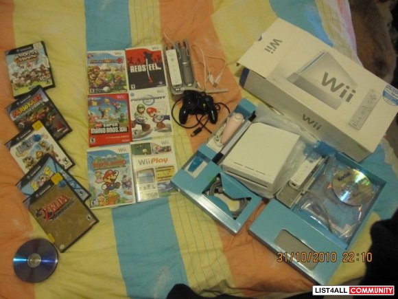 wii (including games)
