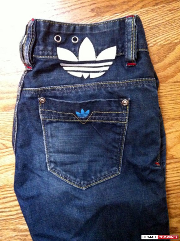 diesel adidas jeans