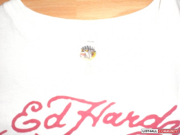 : FS/ FT ( ED HARDY (TIGER) SIZE M 100% AUTHENTIC!)