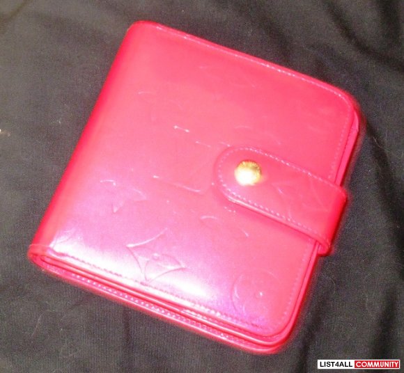 fuschia pink wallet