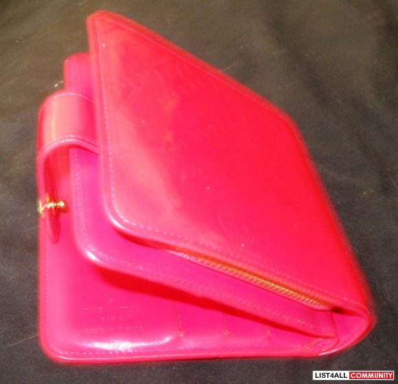 fuschia pink wallet