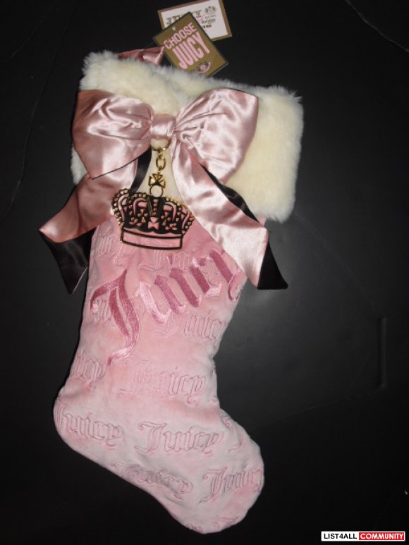 Juicy Couture Holiday Stocking *BNWT