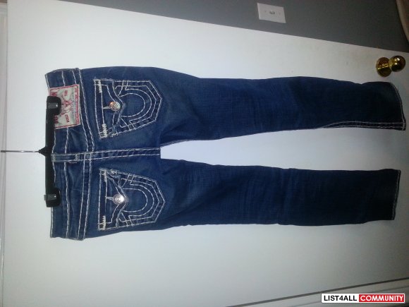 Ladies True Religion Billy Super T size25