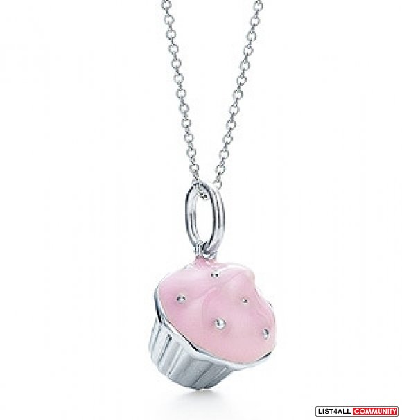 cupcake necklace tiffany