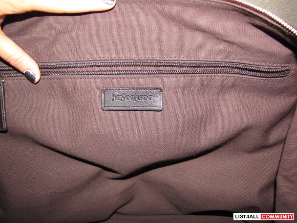 100% Authentic Yves Saint Laurent Hamptons Bag :: theextrainch ...  
