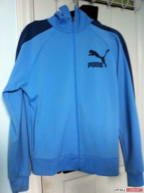 puma jacket blue