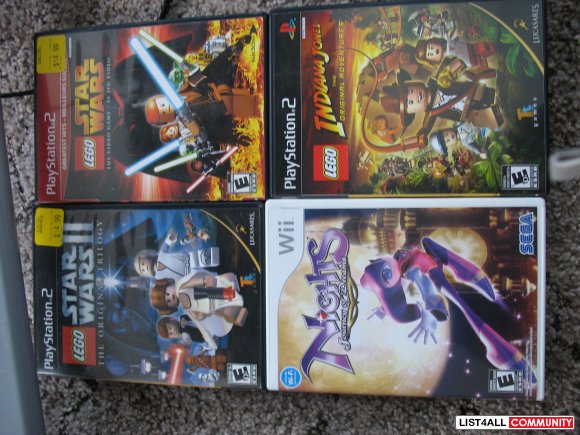 various video games