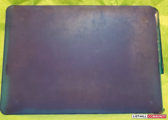 Macbook Air 13" case in navy blue.