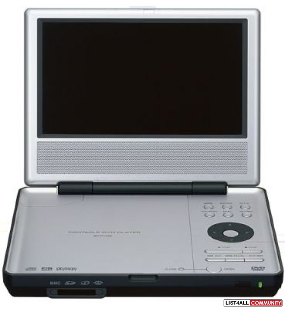 Toshiba SD-P1700 Portable DVD Player 7" Widescreen